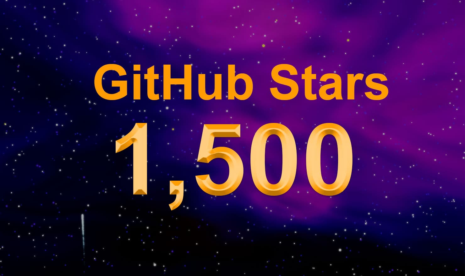 1.500 GitHub Sterren
